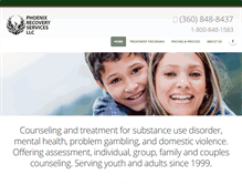 Tablet Screenshot of phoenixrecoveryservicesllc.com